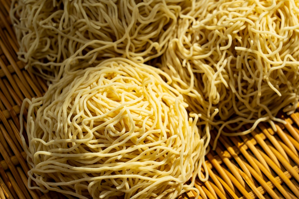 理由1麺｜店内製造の自家製麺